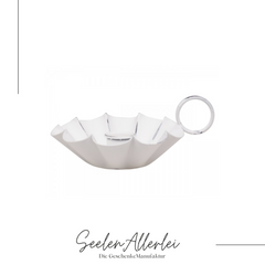 Kammerleuchte für Spitzkerzen Antik-Weiß