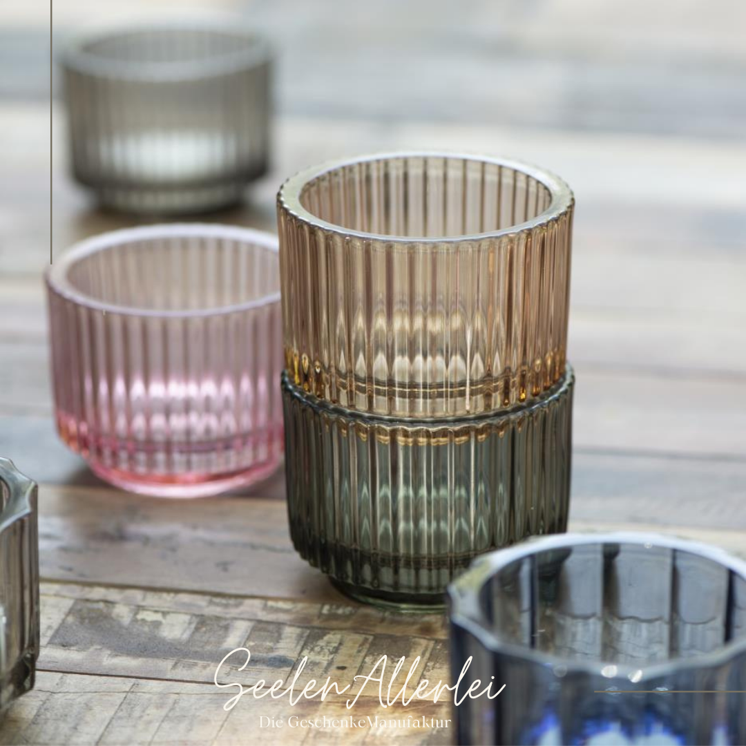 TEELICHT GLAS Valencia – SeelenAllerlei