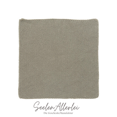 einzalaufnahme Spültuch in beige vor weißem Hintergrund