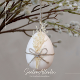 OSTEREIER mit Trockenblumen