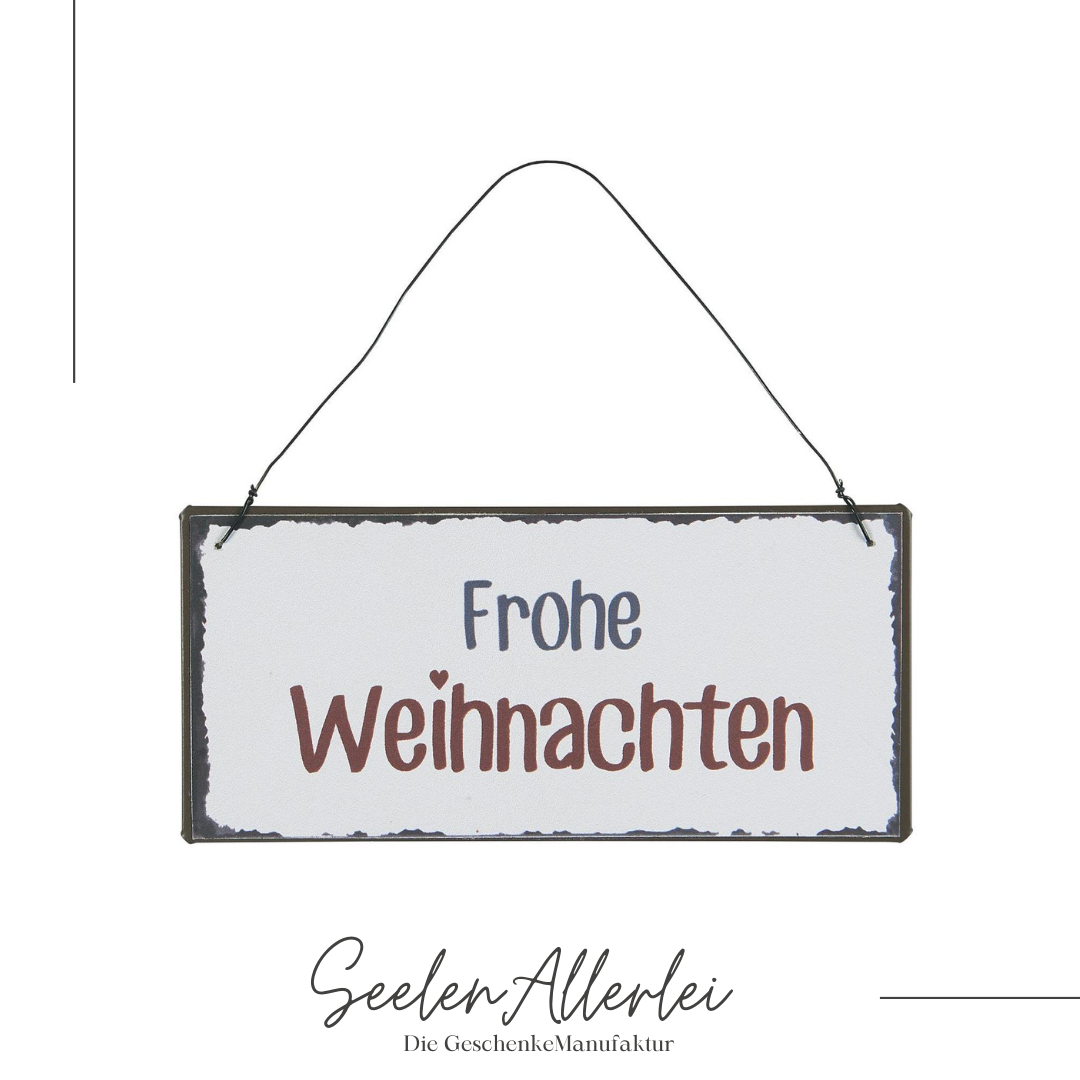 METALLSCHILD | verschiedene Sprüche