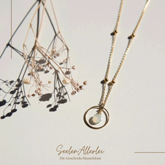 VINOOS Schmuckkollektion aus Weinglas - HALSKETTE Kreis