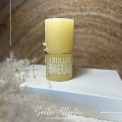 Stumpenkerze "SeelenWärmer"