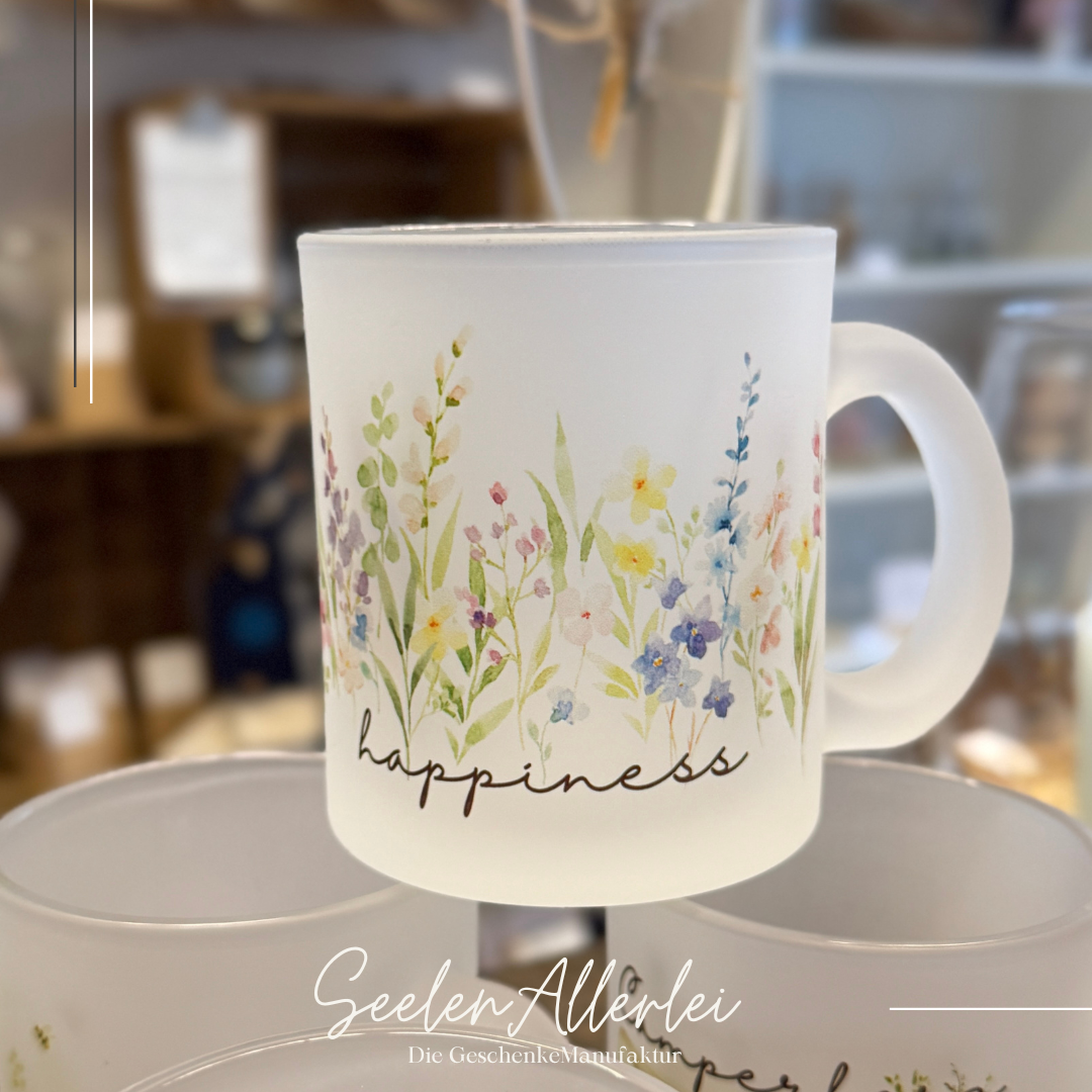KAFFEEtasse aus Glas – SeelenAllerlei
