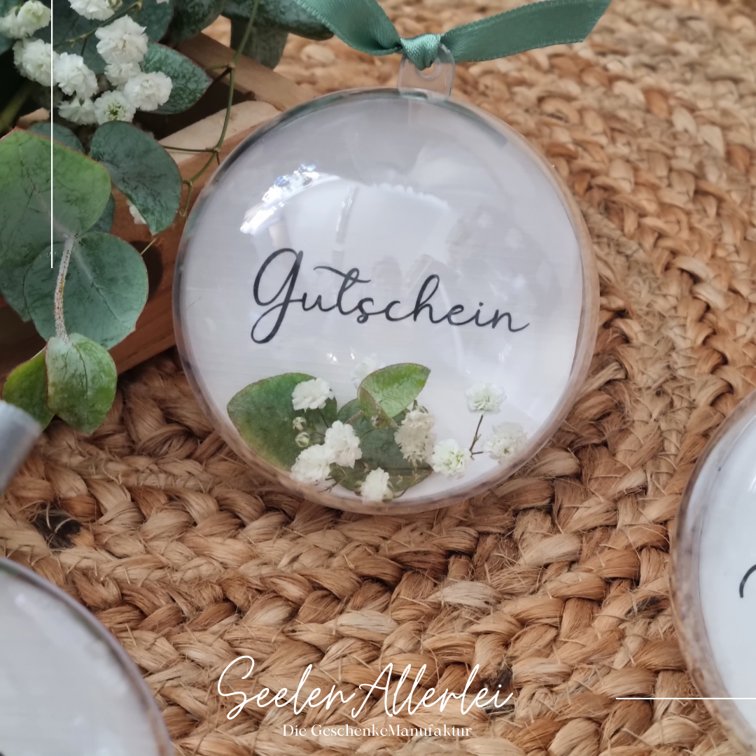 WUNSCHKUGEL als Geldgeschenk | Gutschein