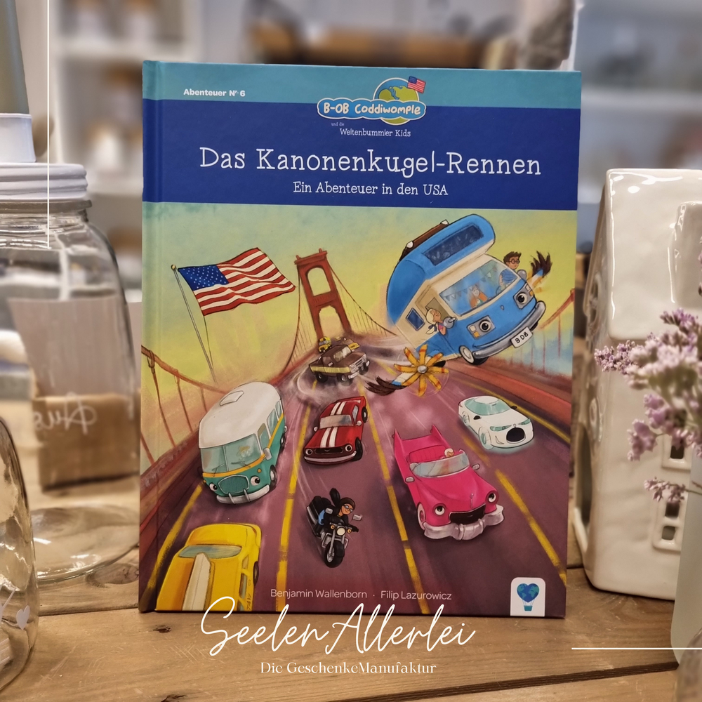 Buch band 5 der Weltenbummlerkids USA