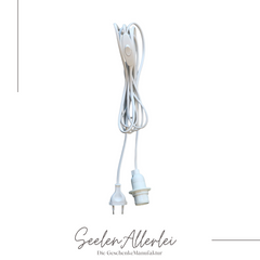 Kabel mit Stecker für Papiersterne