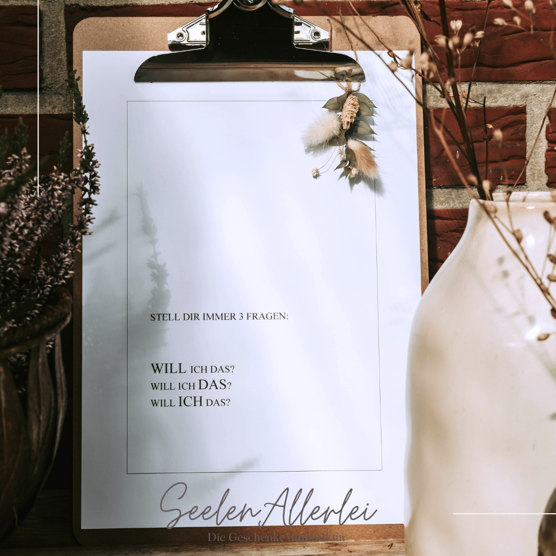 LIEBLINGSWERK | Poster im Klemmbrett