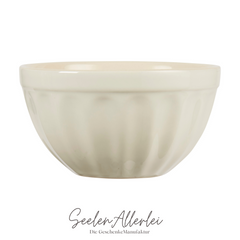 Produktfoto Müslischale buttercream Mynte Serie vor weißem Hintergrund