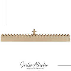 Adventskalender mit laufendem Lebkuchenmann von IBlaursen