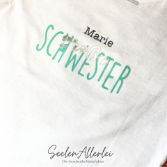 T-SHIRT Kinder kleiner | großer & Bruder | Schwester | SCHULKIND