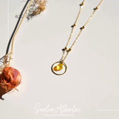 VINOOS Schmuckkollektion aus Weinglas - HALSKETTE Kreis