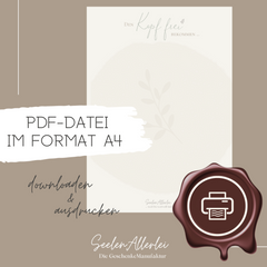 Bild des Notizzettel Kopffrei als PDF zum Downloaden und ausdrucken