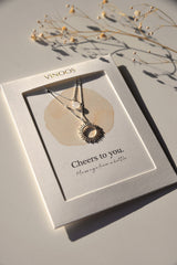 VINOOS Schmuckkollektion aus Weinglas - HALSKETTE SONNE