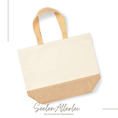 Einzelaufnahme Breite Shoppertasche Strandbeutel