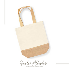 Produktfoto einer mittleren Shoppertasche von Westford mill in Naturoptik vor weißem Hintergrund