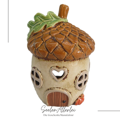 Village Pottery Keramikhaus Acorn House Tealight