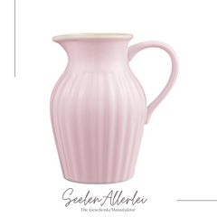 Keramik Krug Mynte Latte braun natürliche Farbe IB Laursen Landhausstil