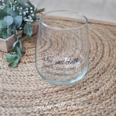 Gedenkwindlicht SOULBOWL was uns bleibt Erinnerungsmomente Trauer personalisiertes Seelenlicht