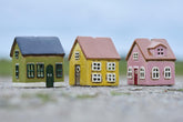 MINI-KERAMIKHAUS für Teelicht | verschiedene Varianten