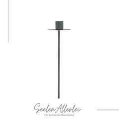 Produktfoto von der zinkvariante des Kerzenspieß für dünne Stabkerzen von IB Laursen