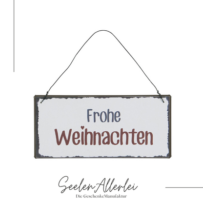 METALLSCHILD | verschiedene Sprüche