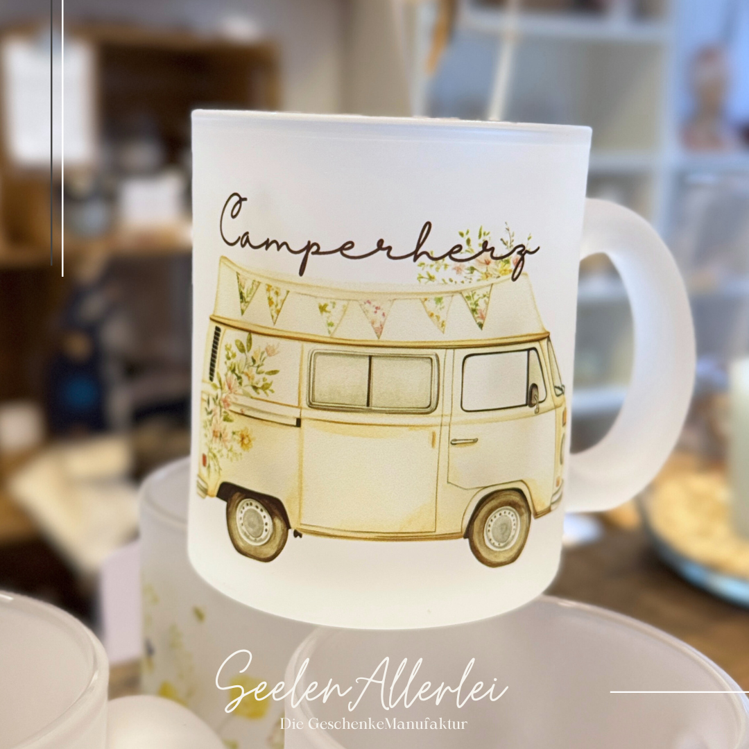 KAFFEEtasse aus Glas