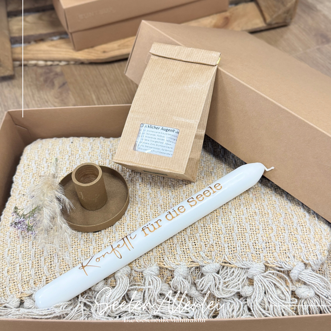 Wohlfühlbox Hygge mit Plaid