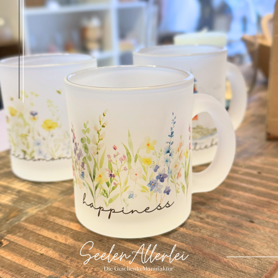 KAFFEEtasse aus Glas