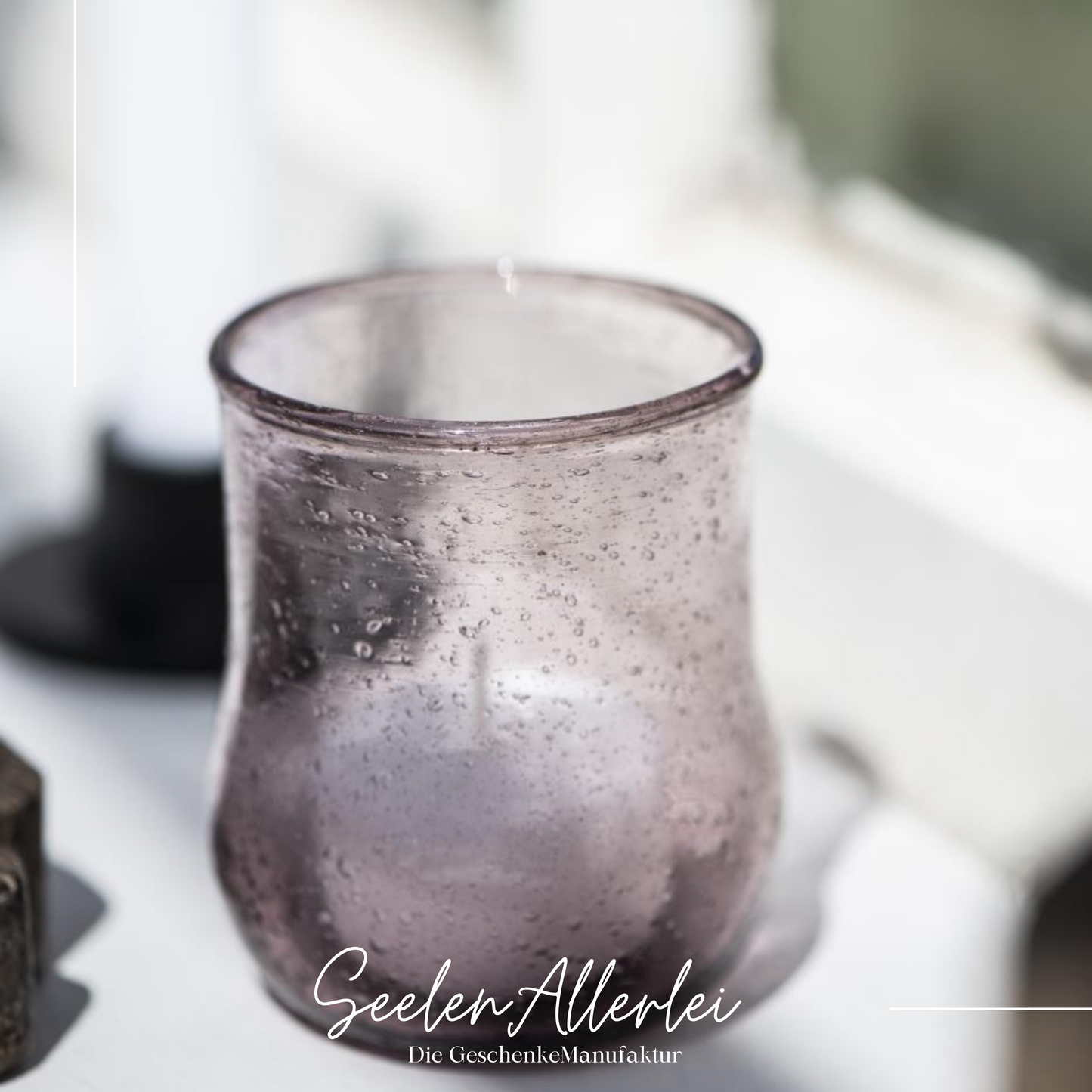 TEELICHT Glas bunt