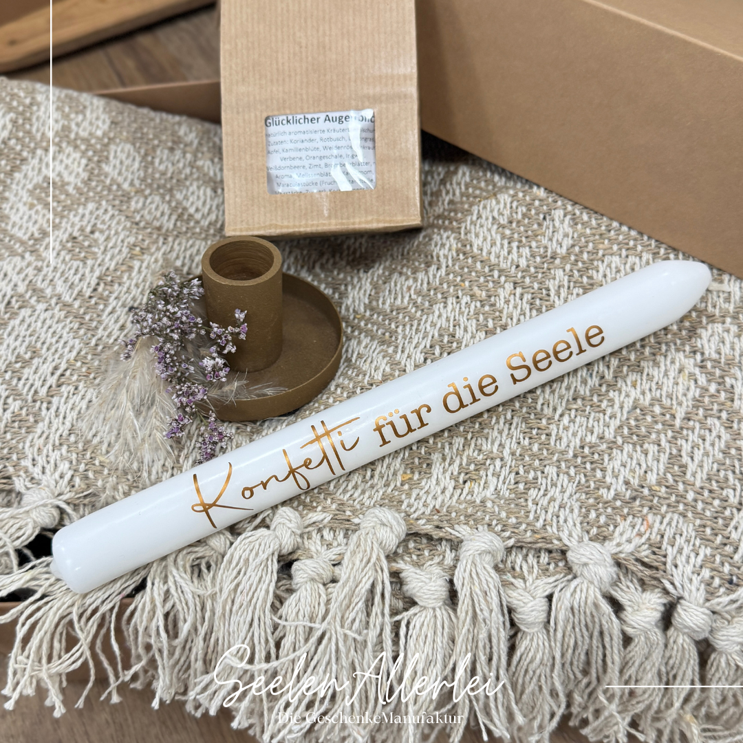 Wohlfühlbox Hygge mit Plaid