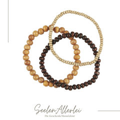 Holzperlen ARMBAND