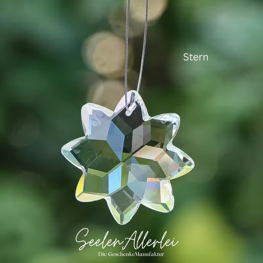 SONNENfänger mit Blumenperle verschiedene Farben