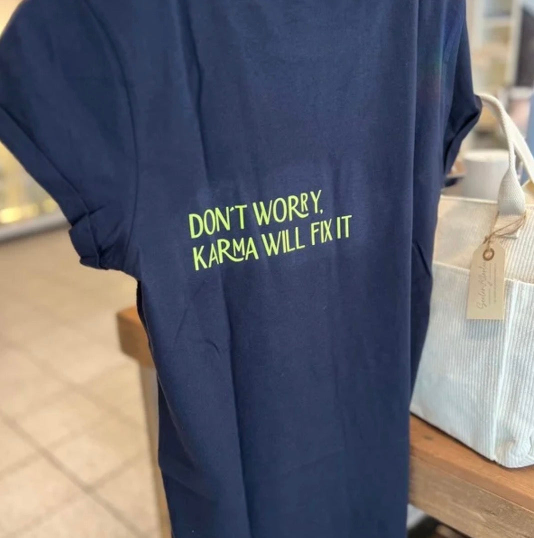 T-SHIRT Damen mit Rückenprint