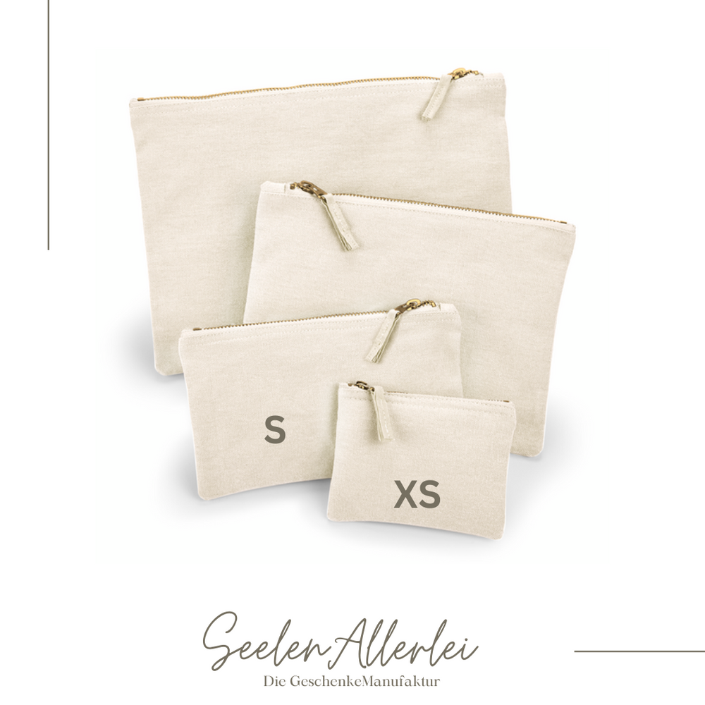 Beispiele Taschengröße von xs bis L Accessoire Bag natur canvas