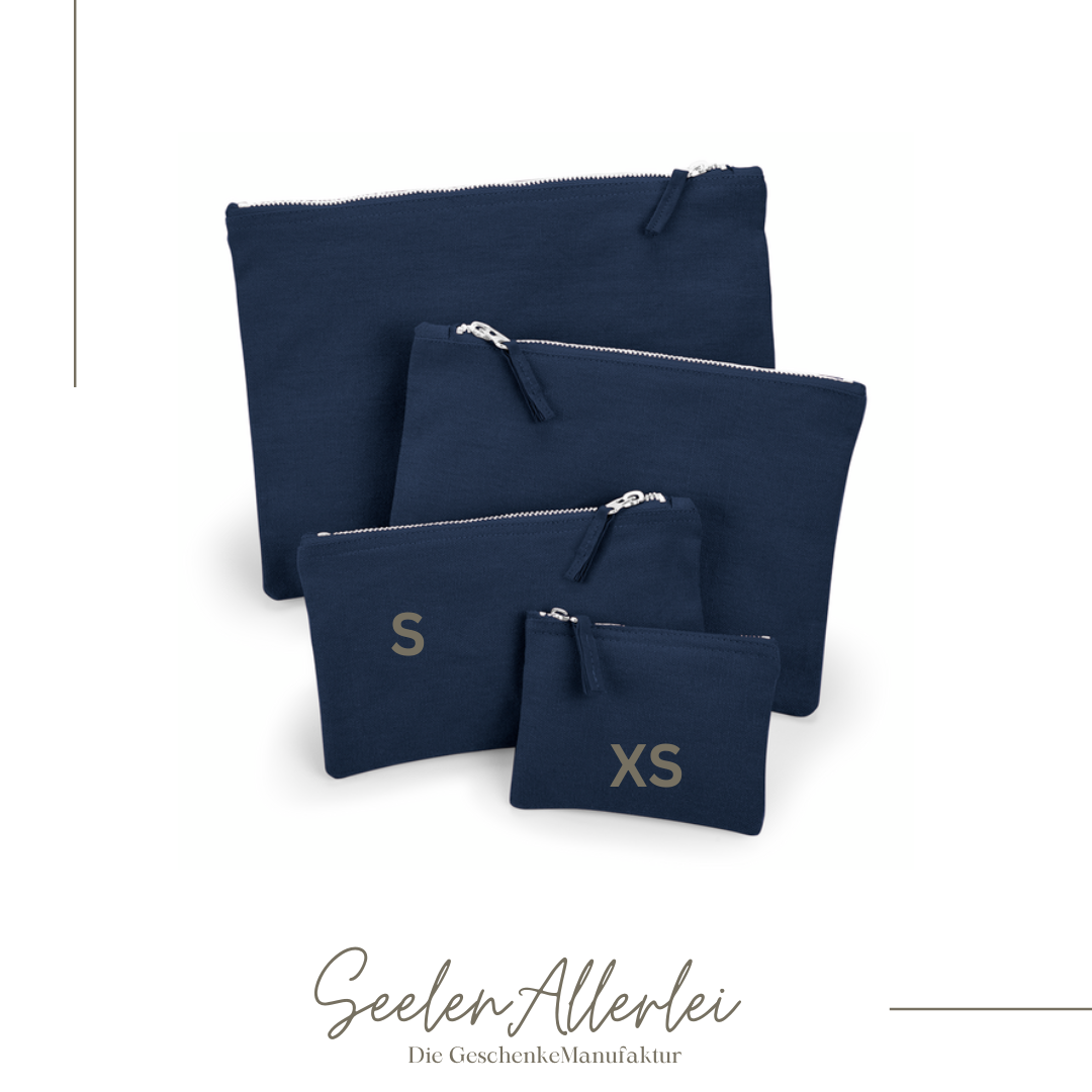 ACCESSOIRE BAG Taschen aus Canvas navy GeschenkeManufaktur SeelenAllerlei
