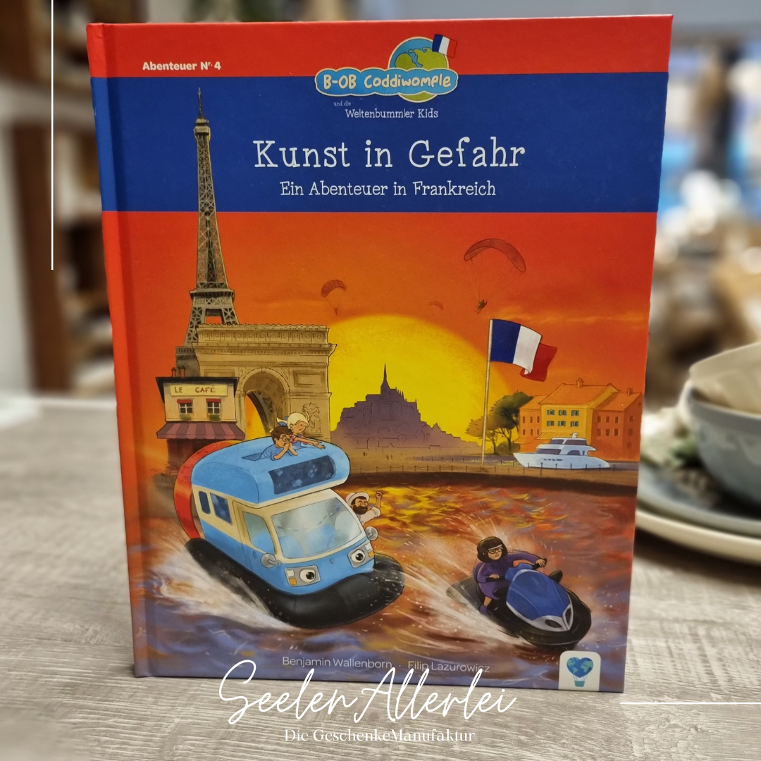 Buch band 4 ein Abendteuer in Frankreich Kinderbuch der weltenbummler